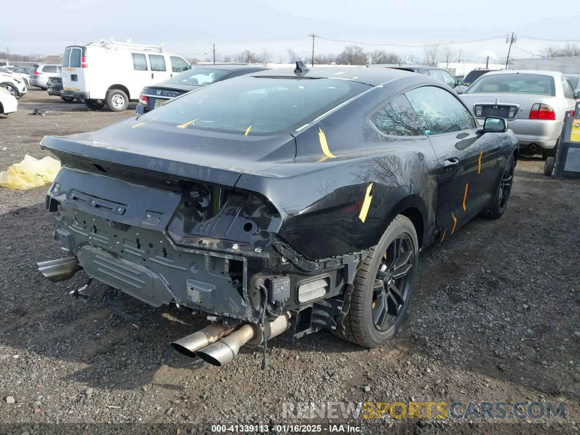 17 Фотография поврежденного автомобиля 1FA6P8CFXN5146779 FORD MUSTANG 2022
