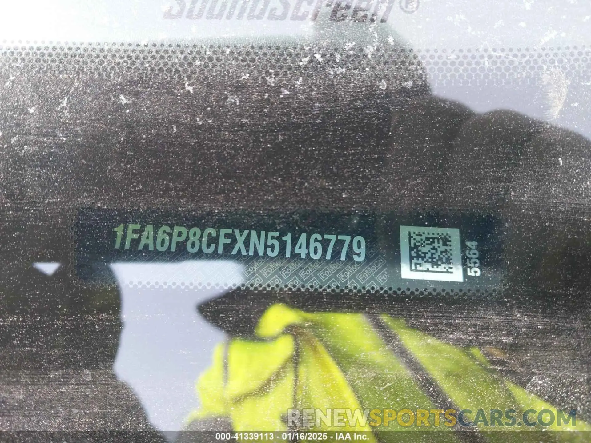 9 Фотография поврежденного автомобиля 1FA6P8CFXN5146779 FORD MUSTANG 2022