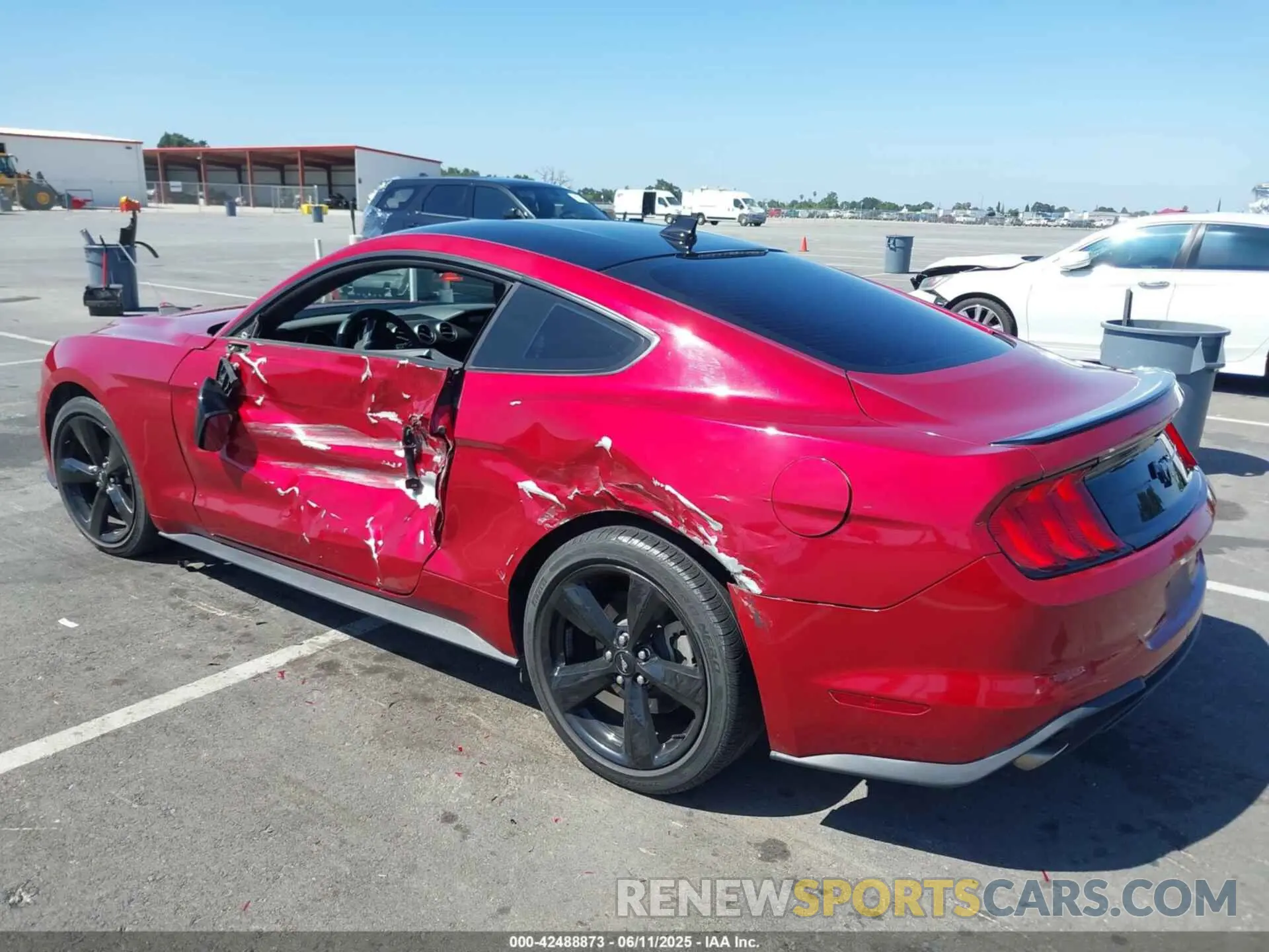 3 Photograph of a damaged car 1FA6P8TH0N5129751 FORD MUSTANG 2022