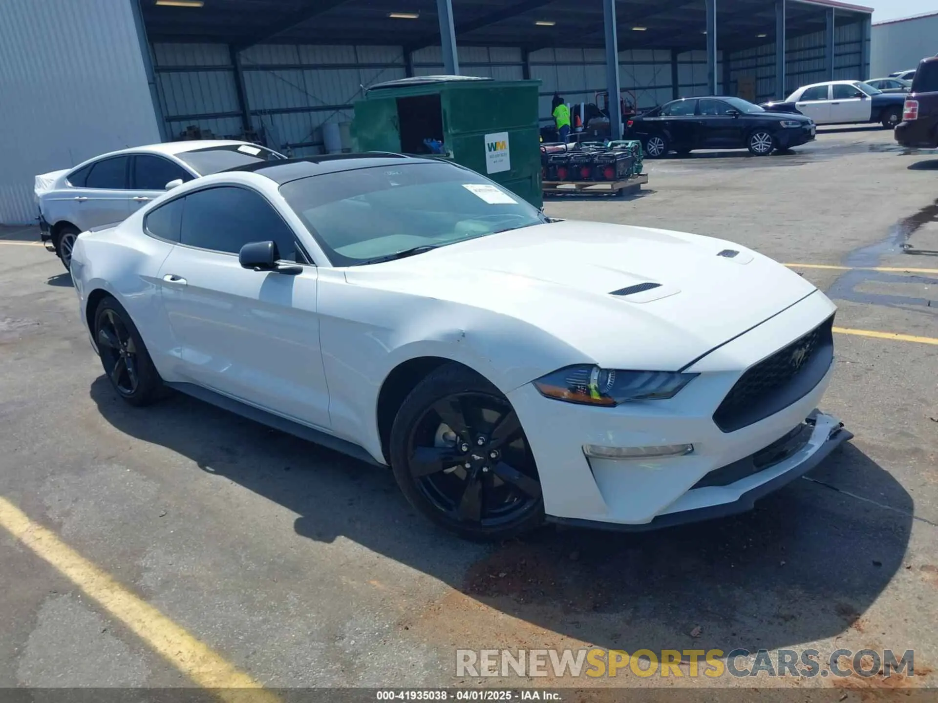 1 Фотография поврежденного автомобиля 1FA6P8TH0N5138871 FORD MUSTANG 2022