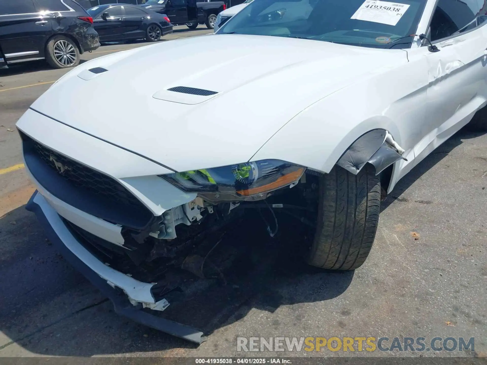 6 Фотография поврежденного автомобиля 1FA6P8TH0N5138871 FORD MUSTANG 2022