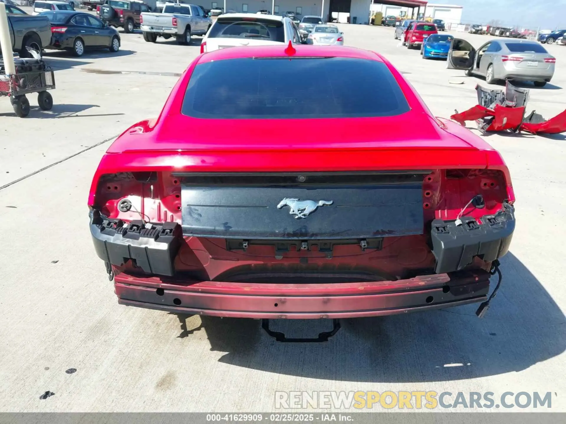 16 Photograph of a damaged car 1FA6P8TH1N5101036 FORD MUSTANG 2022