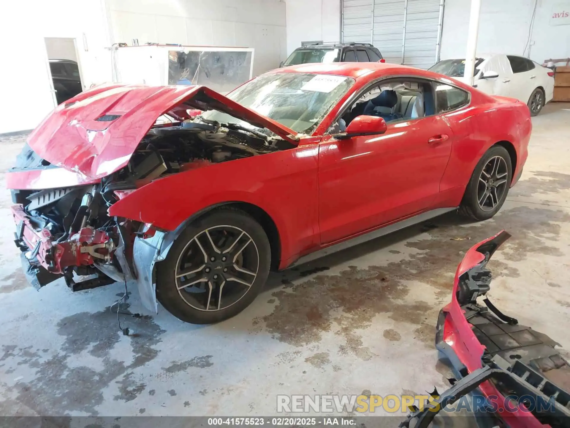 2 Photograph of a damaged car 1FA6P8TH1N5101991 FORD MUSTANG 2022