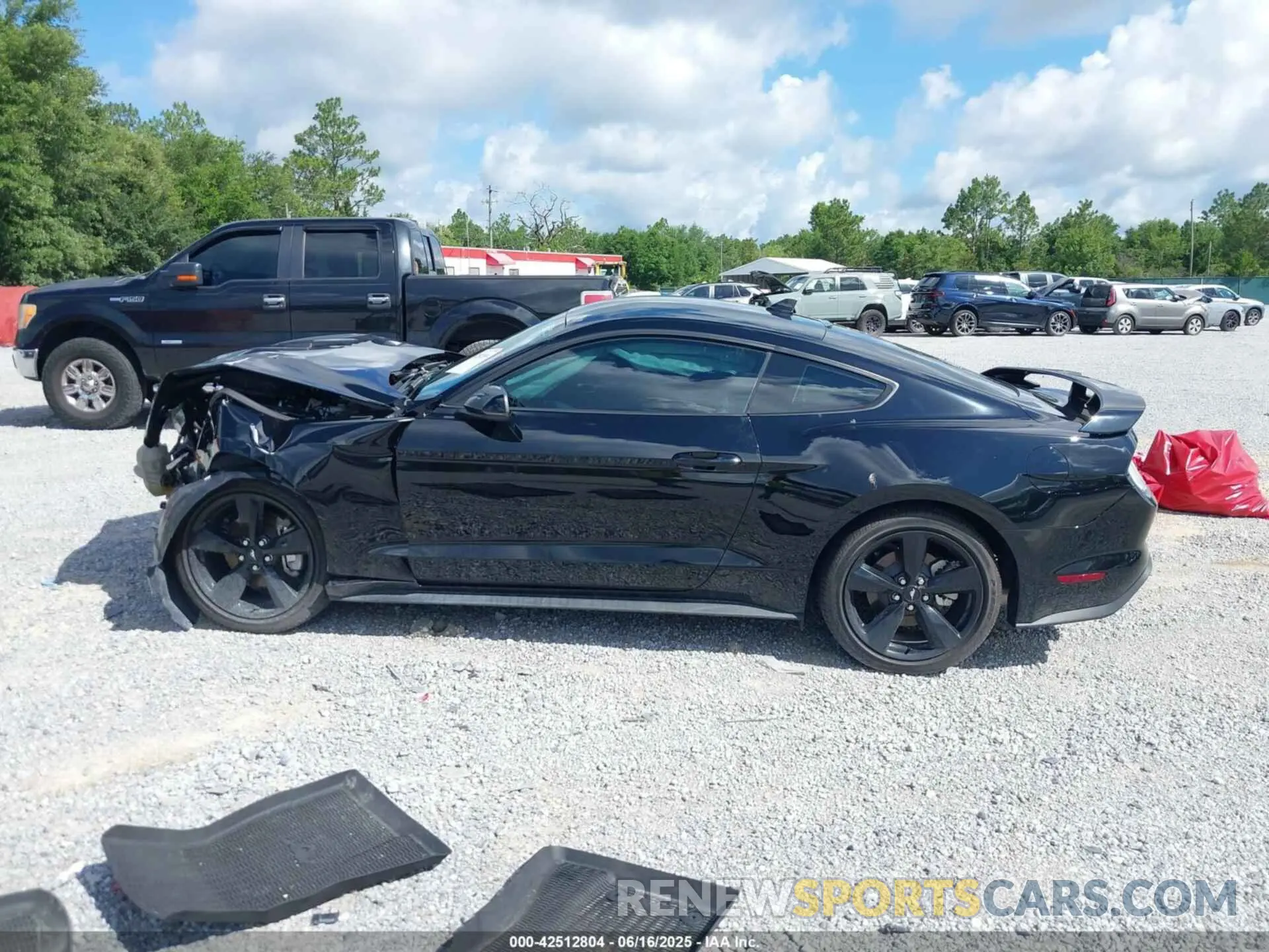 14 Photograph of a damaged car 1FA6P8TH1N5150611 FORD MUSTANG 2022