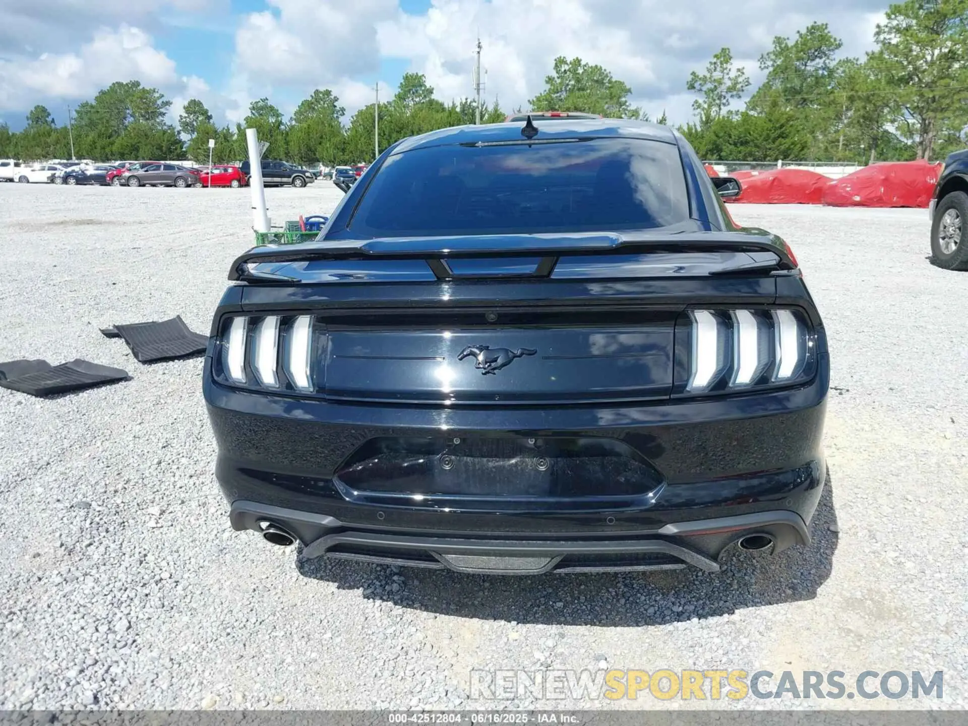 16 Photograph of a damaged car 1FA6P8TH1N5150611 FORD MUSTANG 2022