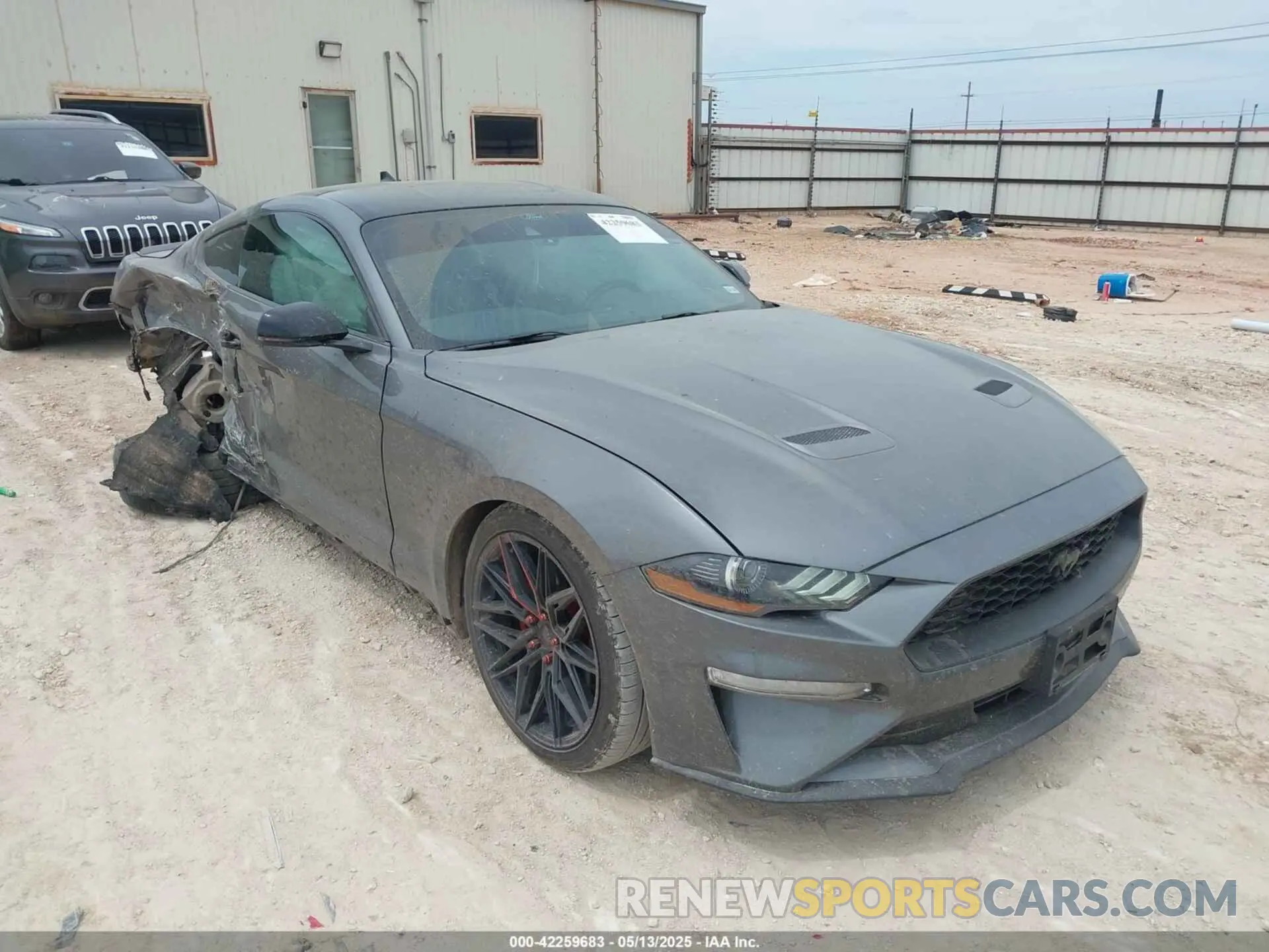 1 Photograph of a damaged car 1FA6P8TH2N5139990 FORD MUSTANG 2022