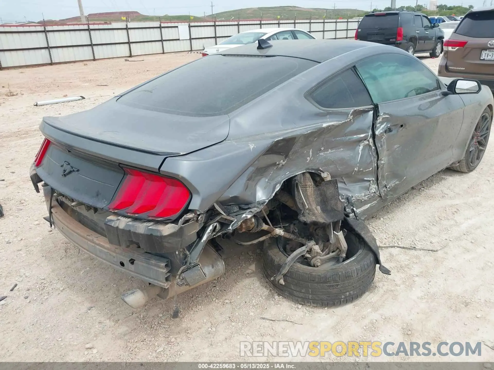 6 Photograph of a damaged car 1FA6P8TH2N5139990 FORD MUSTANG 2022