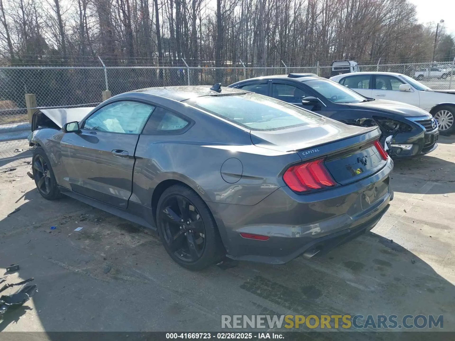 3 Фотография поврежденного автомобиля 1FA6P8TH2N5141464 FORD MUSTANG 2022