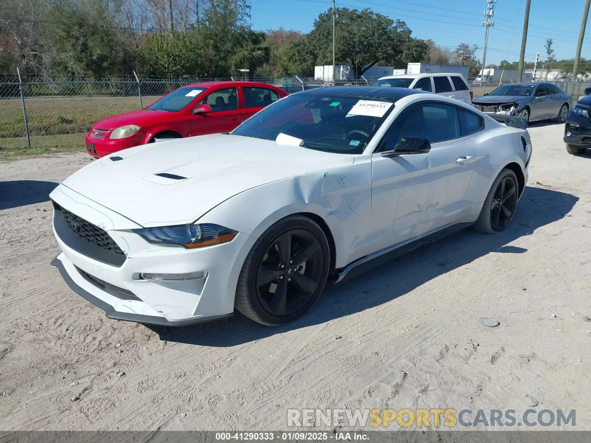 2 Фотография поврежденного автомобиля 1FA6P8TH5N5139871 FORD MUSTANG 2022