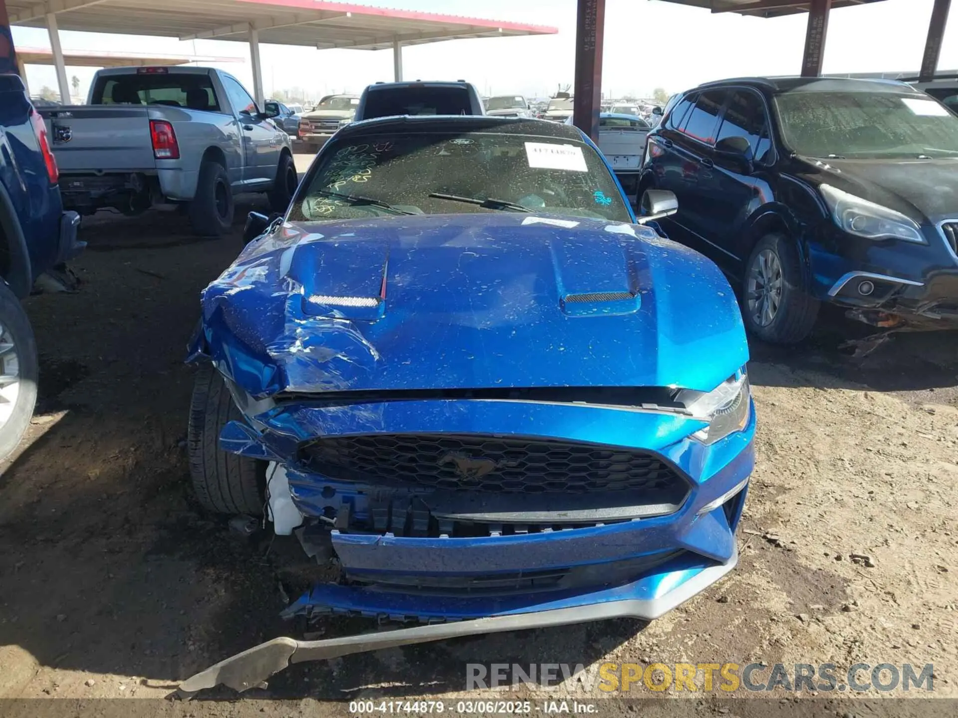 11 Фотография поврежденного автомобиля 1FA6P8TH5N5140485 FORD MUSTANG 2022