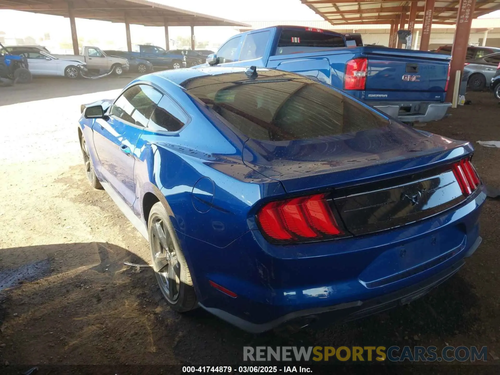 3 Фотография поврежденного автомобиля 1FA6P8TH5N5140485 FORD MUSTANG 2022