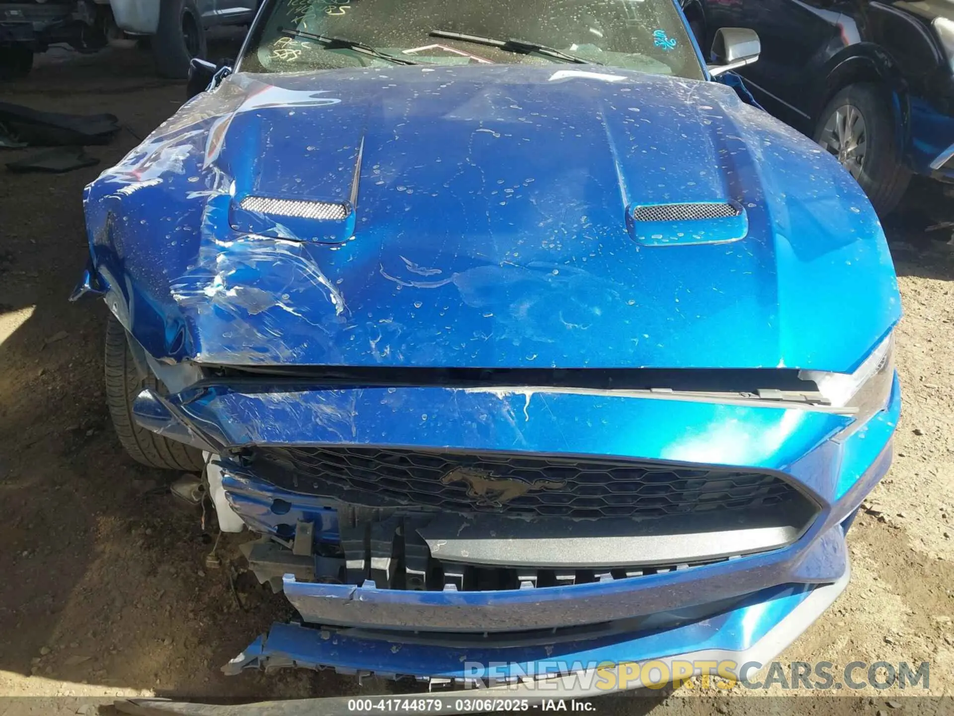 6 Фотография поврежденного автомобиля 1FA6P8TH5N5140485 FORD MUSTANG 2022