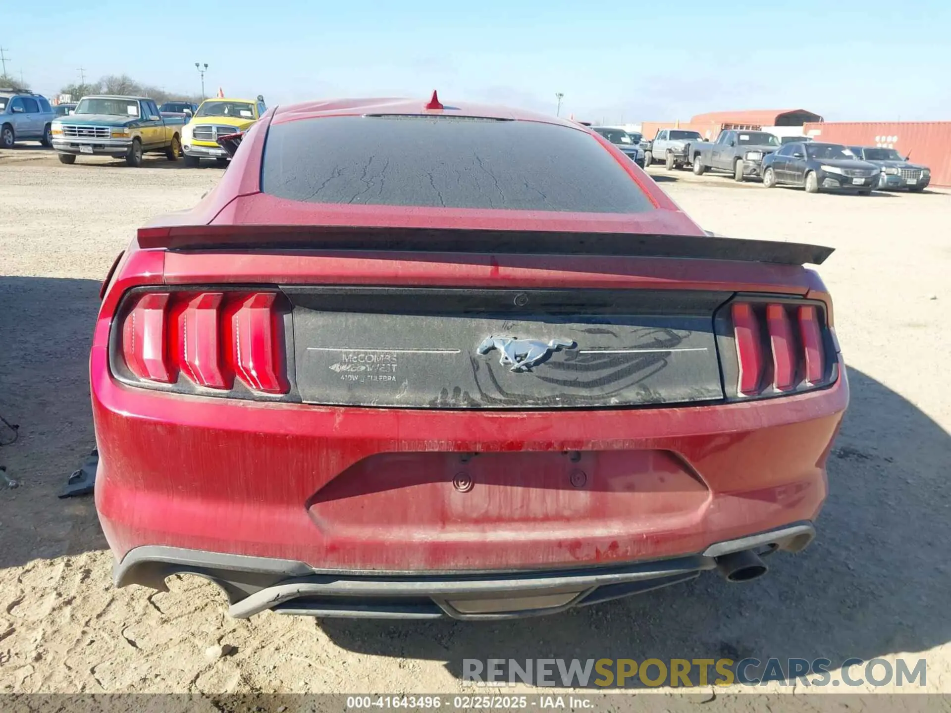 16 Photograph of a damaged car 1FA6P8TH5N5147680 FORD MUSTANG 2022