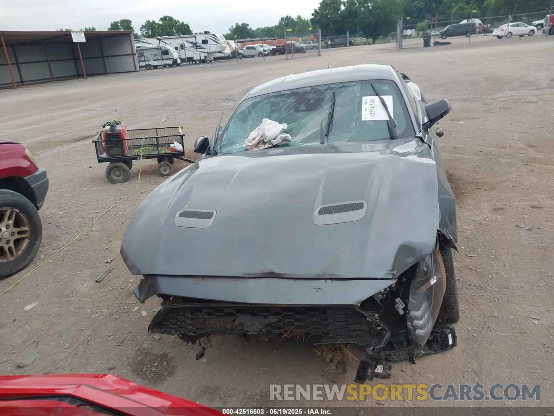 12 Photograph of a damaged car 1FA6P8TH5N5150143 FORD MUSTANG 2022
