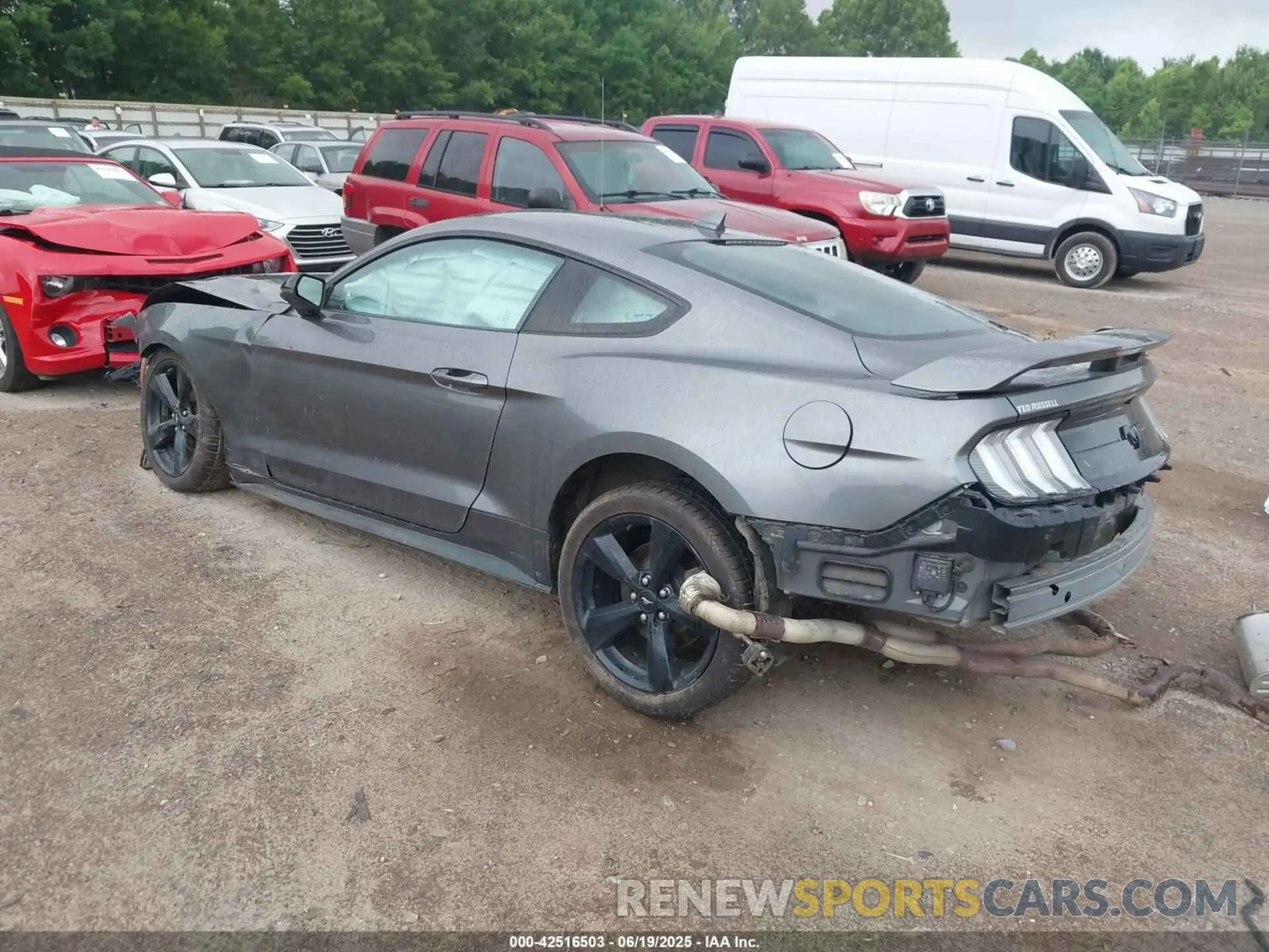 3 Photograph of a damaged car 1FA6P8TH5N5150143 FORD MUSTANG 2022