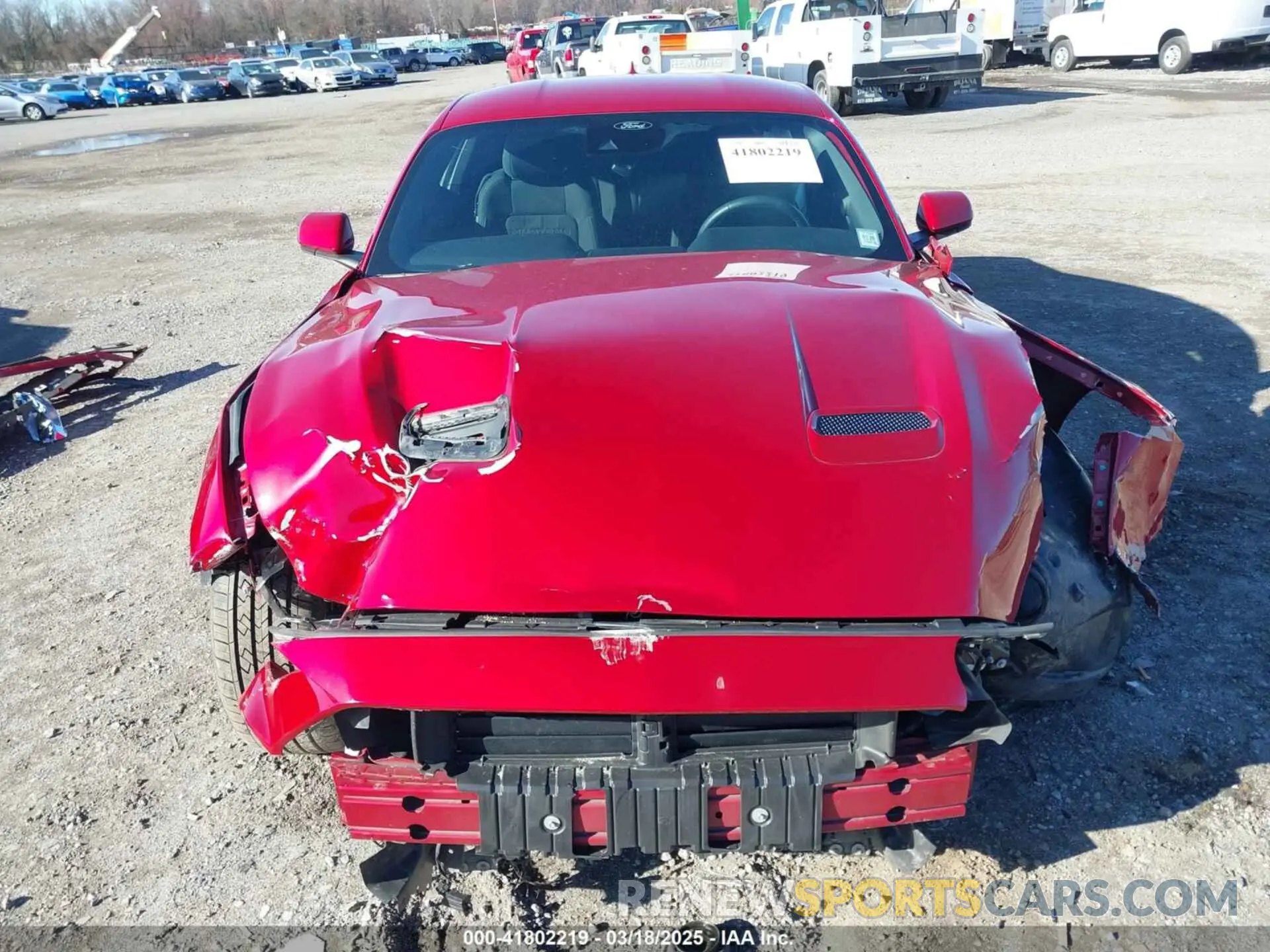 13 Photograph of a damaged car 1FA6P8TH8N5136740 FORD MUSTANG 2022