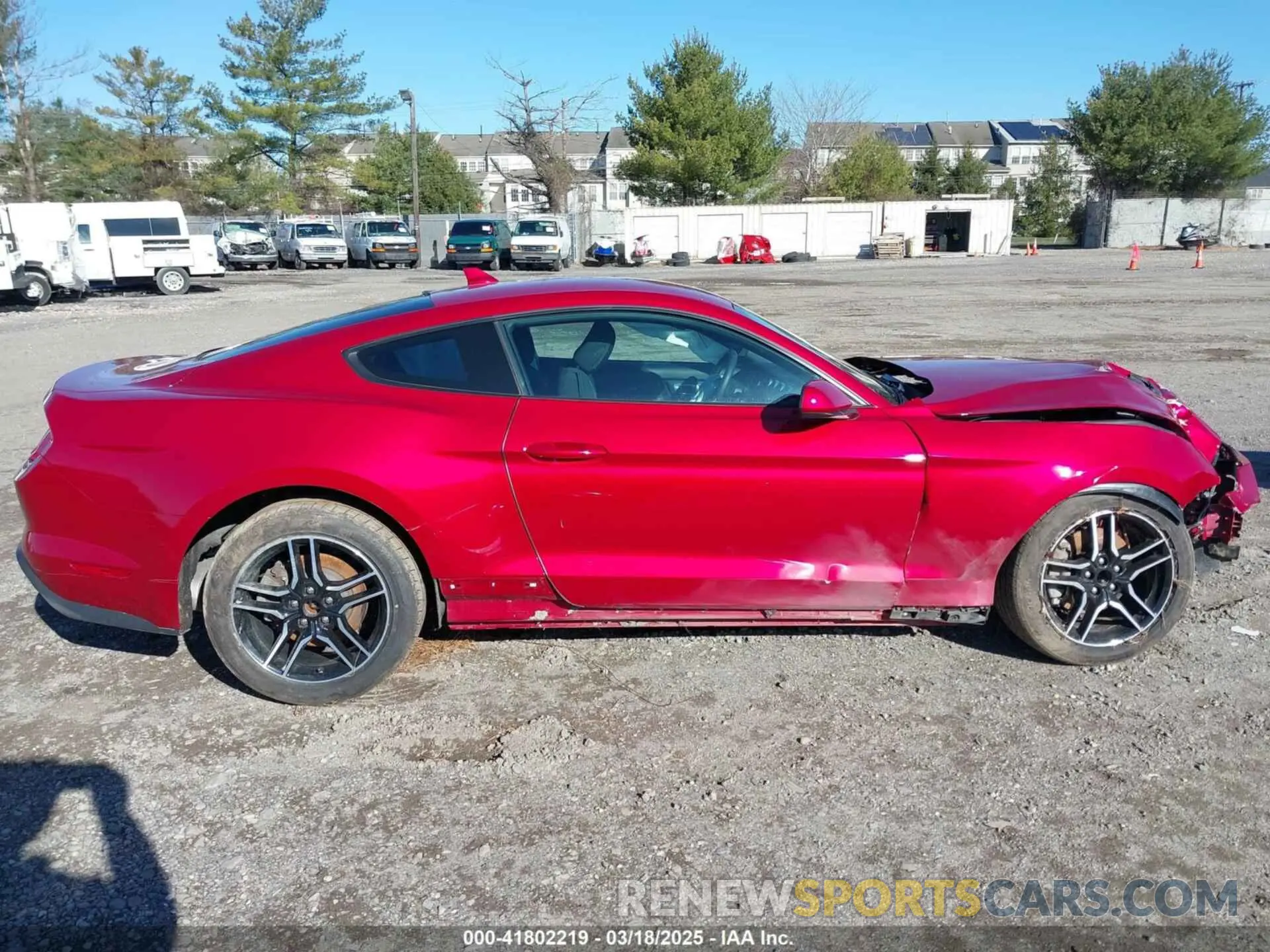 14 Photograph of a damaged car 1FA6P8TH8N5136740 FORD MUSTANG 2022