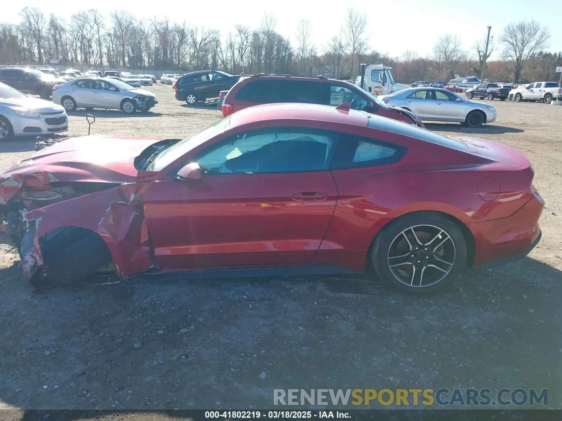 15 Photograph of a damaged car 1FA6P8TH8N5136740 FORD MUSTANG 2022