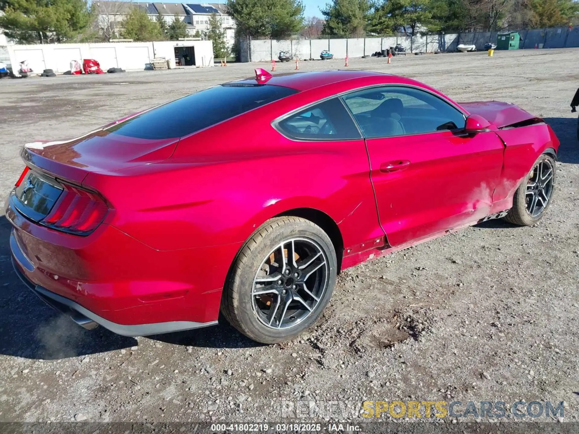 4 Photograph of a damaged car 1FA6P8TH8N5136740 FORD MUSTANG 2022