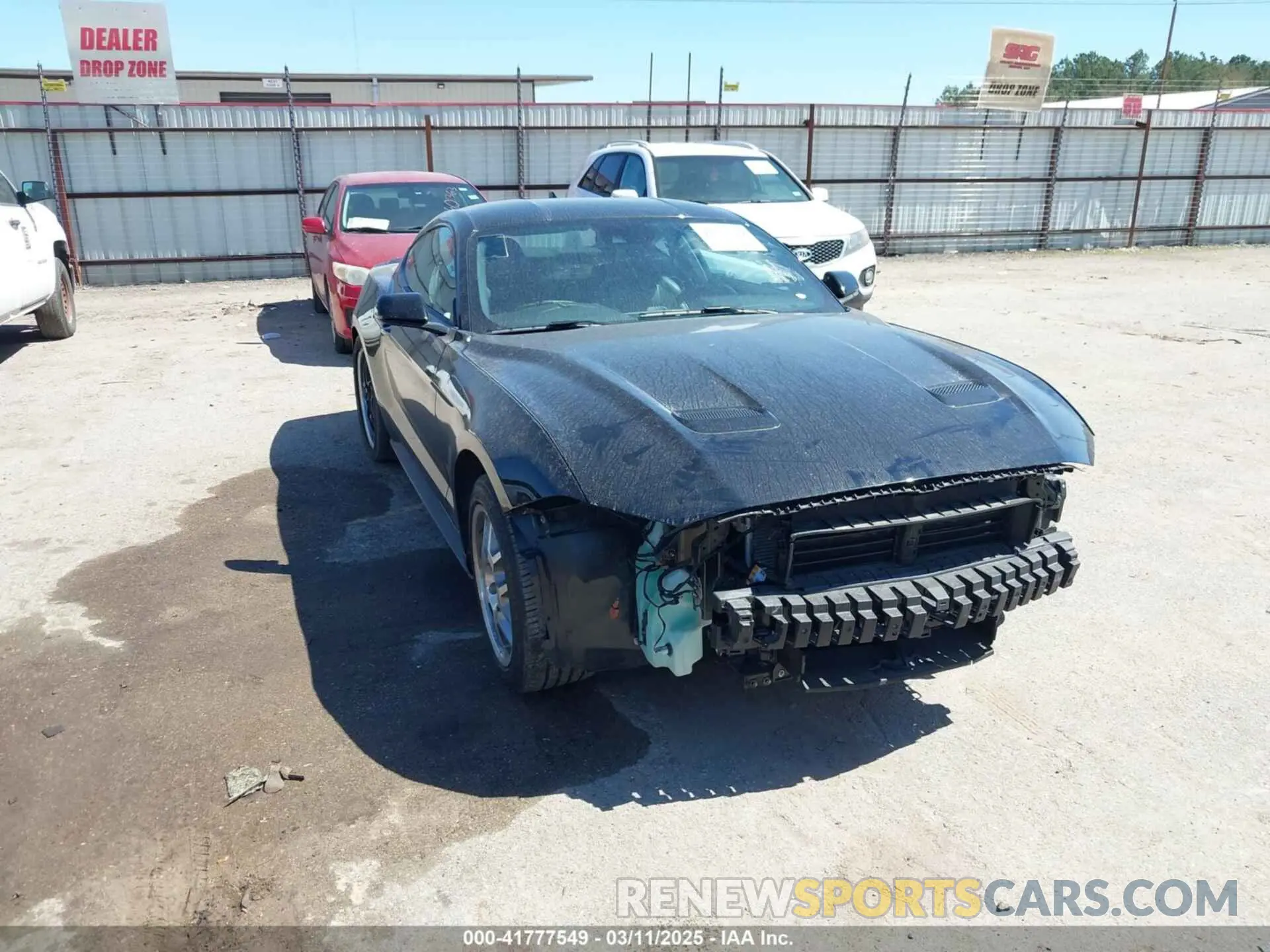 1 Photograph of a damaged car 1FA6P8TH8N5140335 FORD MUSTANG 2022