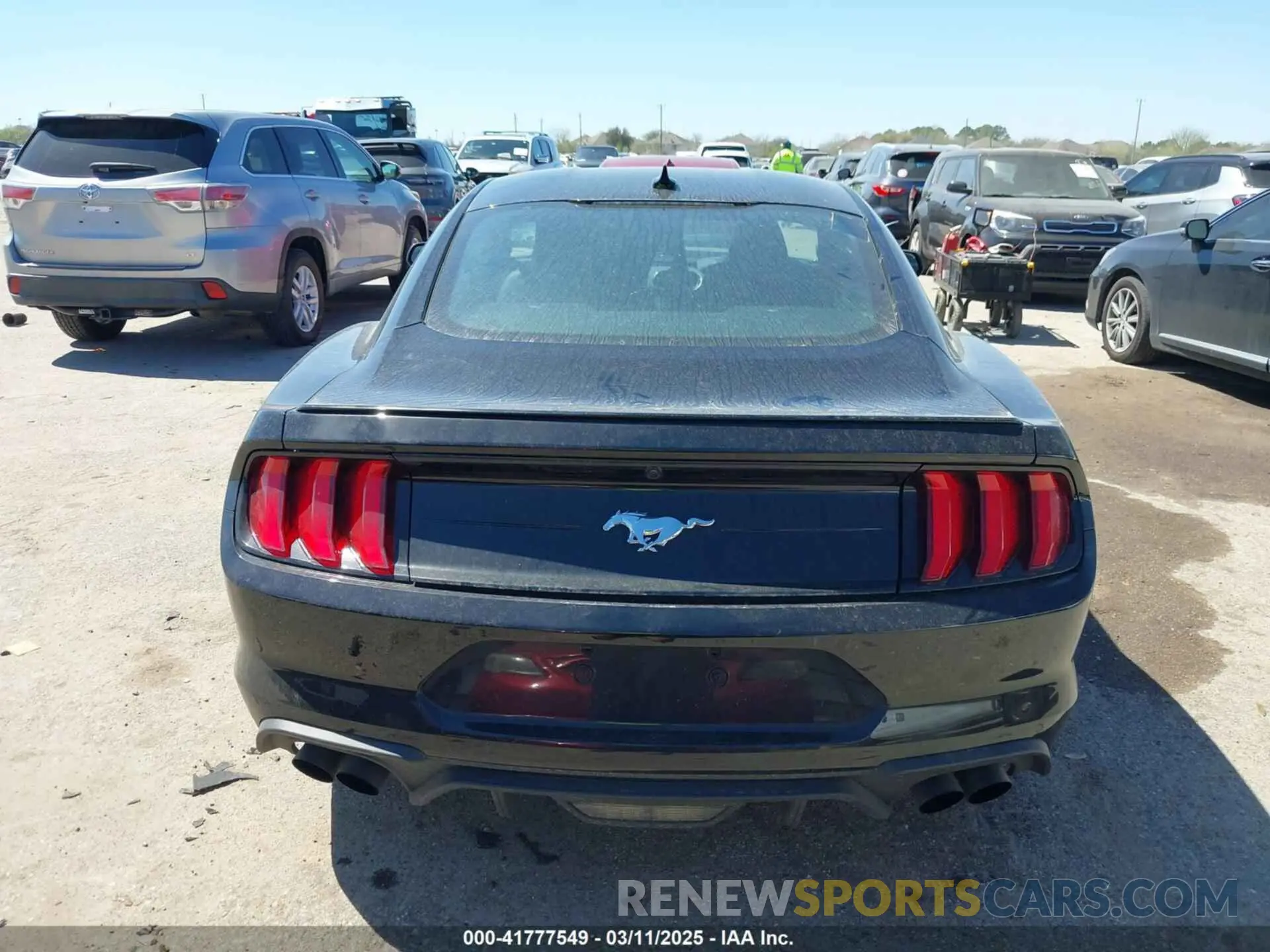 16 Photograph of a damaged car 1FA6P8TH8N5140335 FORD MUSTANG 2022