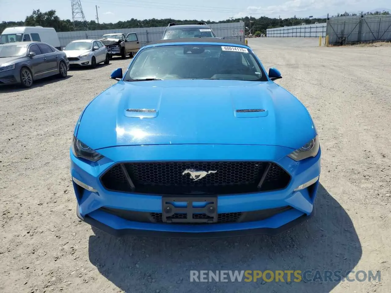 5 Photograph of a damaged car 1FATP8FF8N5107462 FORD MUSTANG 2022