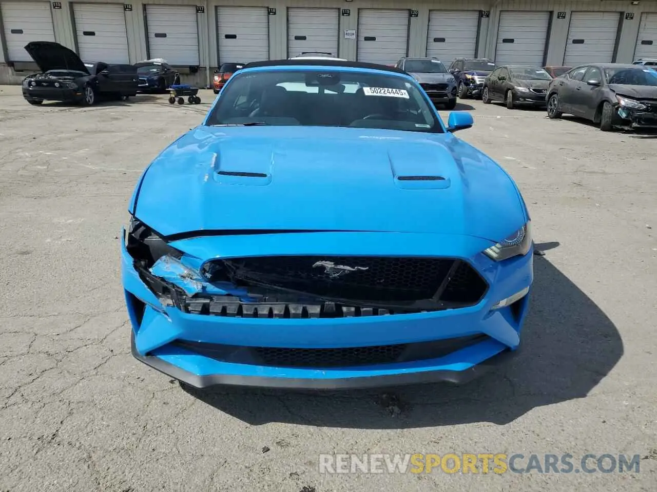 5 Photograph of a damaged car 1FATP8FF8N5147279 FORD MUSTANG 2022