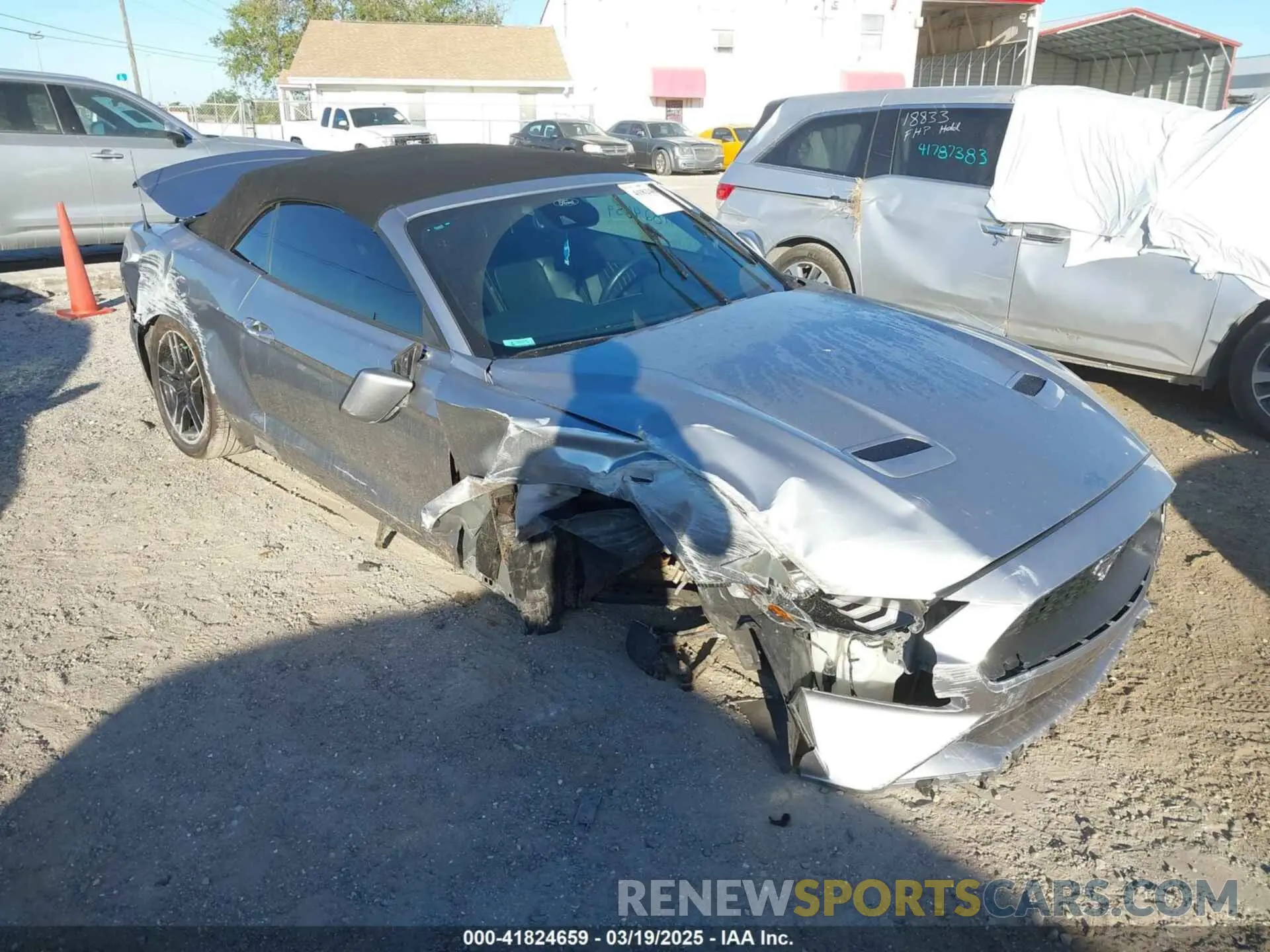 1 Photograph of a damaged car 1FATP8UH2N5103167 FORD MUSTANG 2022