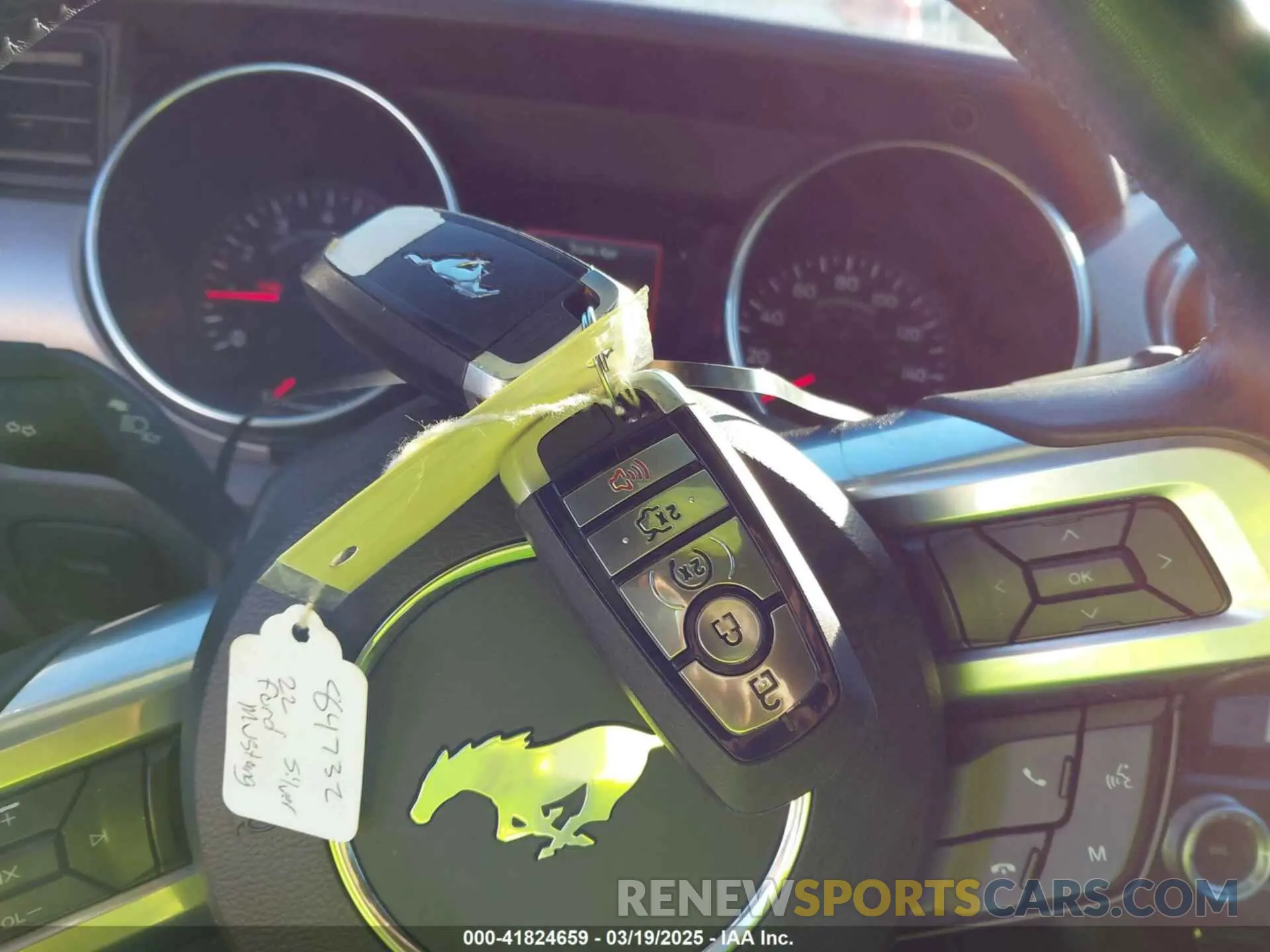 11 Photograph of a damaged car 1FATP8UH2N5103167 FORD MUSTANG 2022