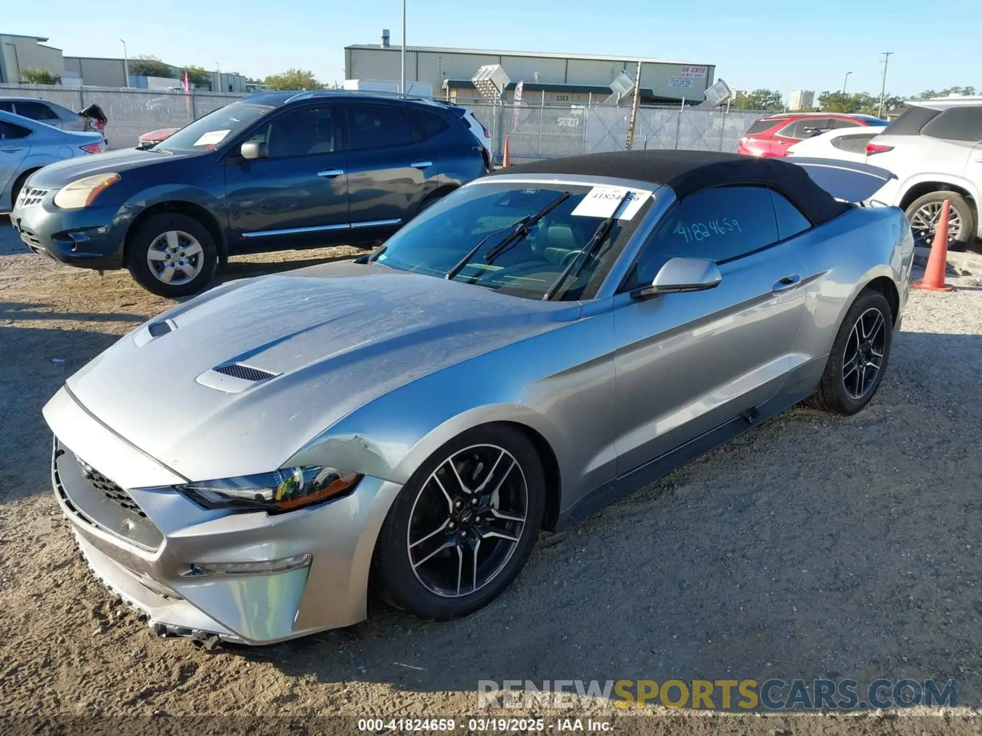 2 Photograph of a damaged car 1FATP8UH2N5103167 FORD MUSTANG 2022