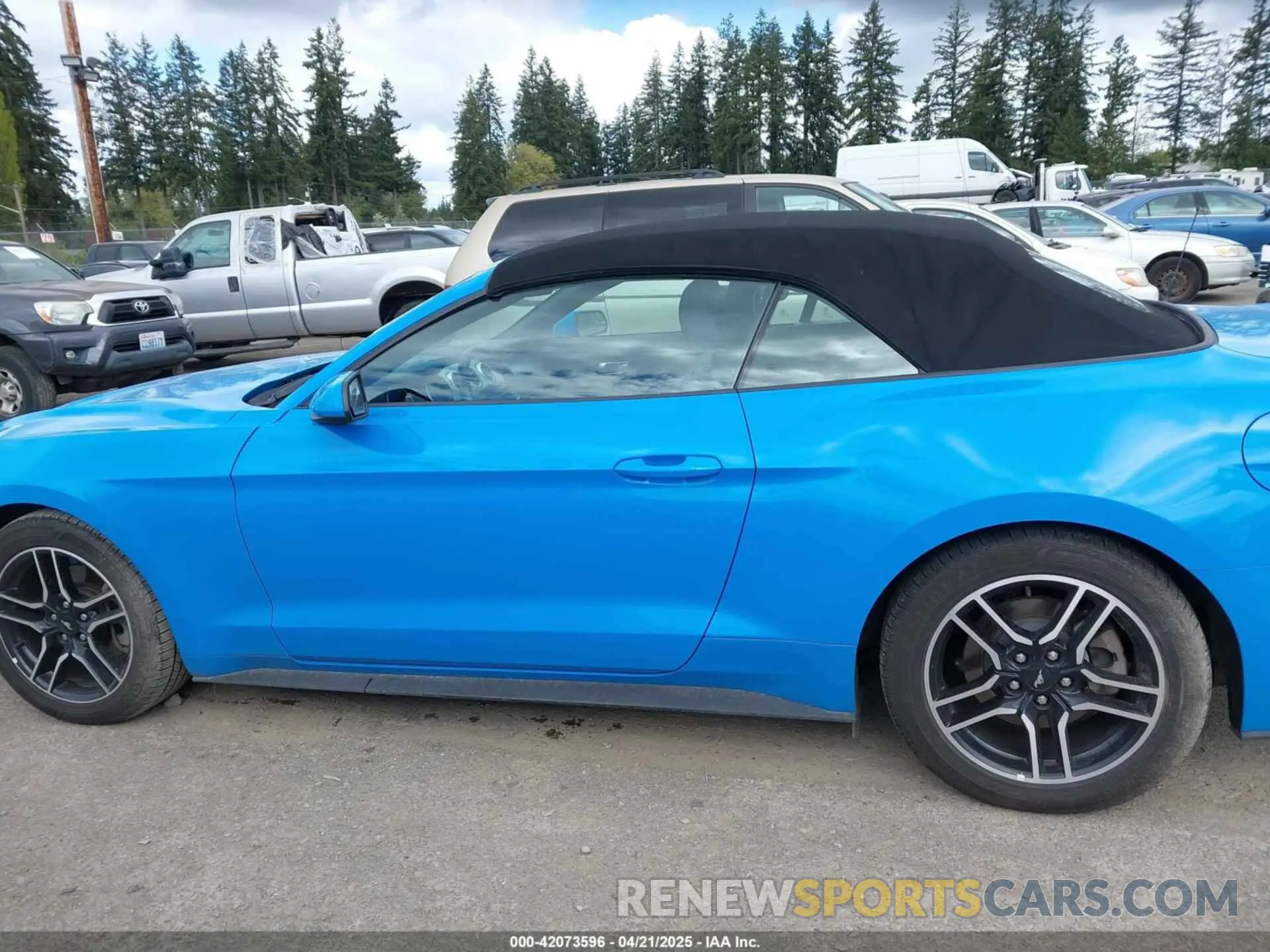 15 Photograph of a damaged car 1FATP8UH3N5124691 FORD MUSTANG 2022