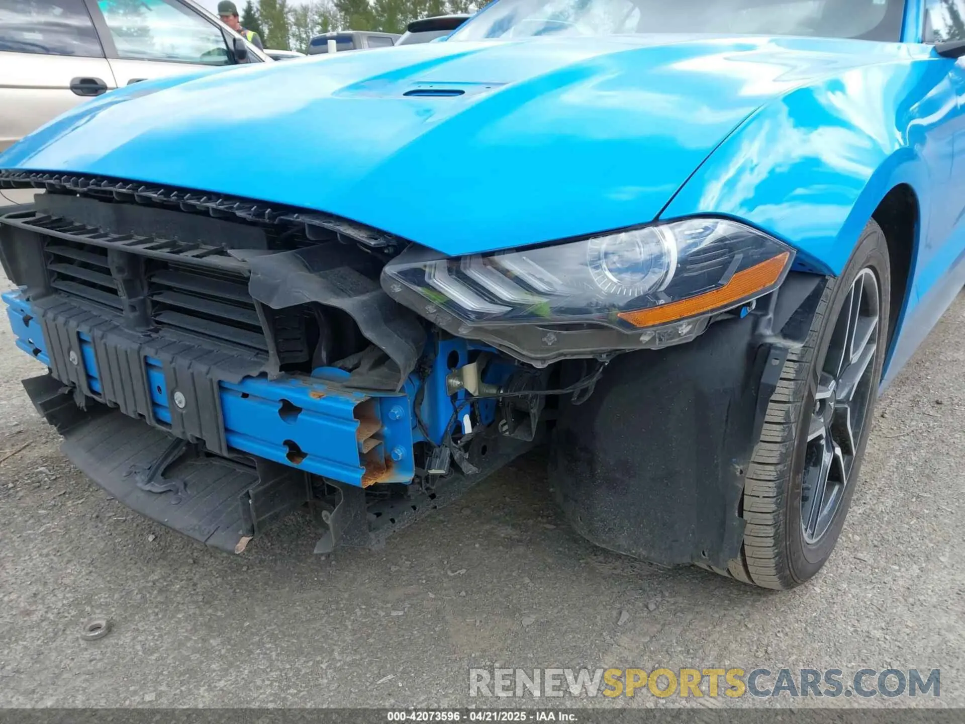 6 Photograph of a damaged car 1FATP8UH3N5124691 FORD MUSTANG 2022
