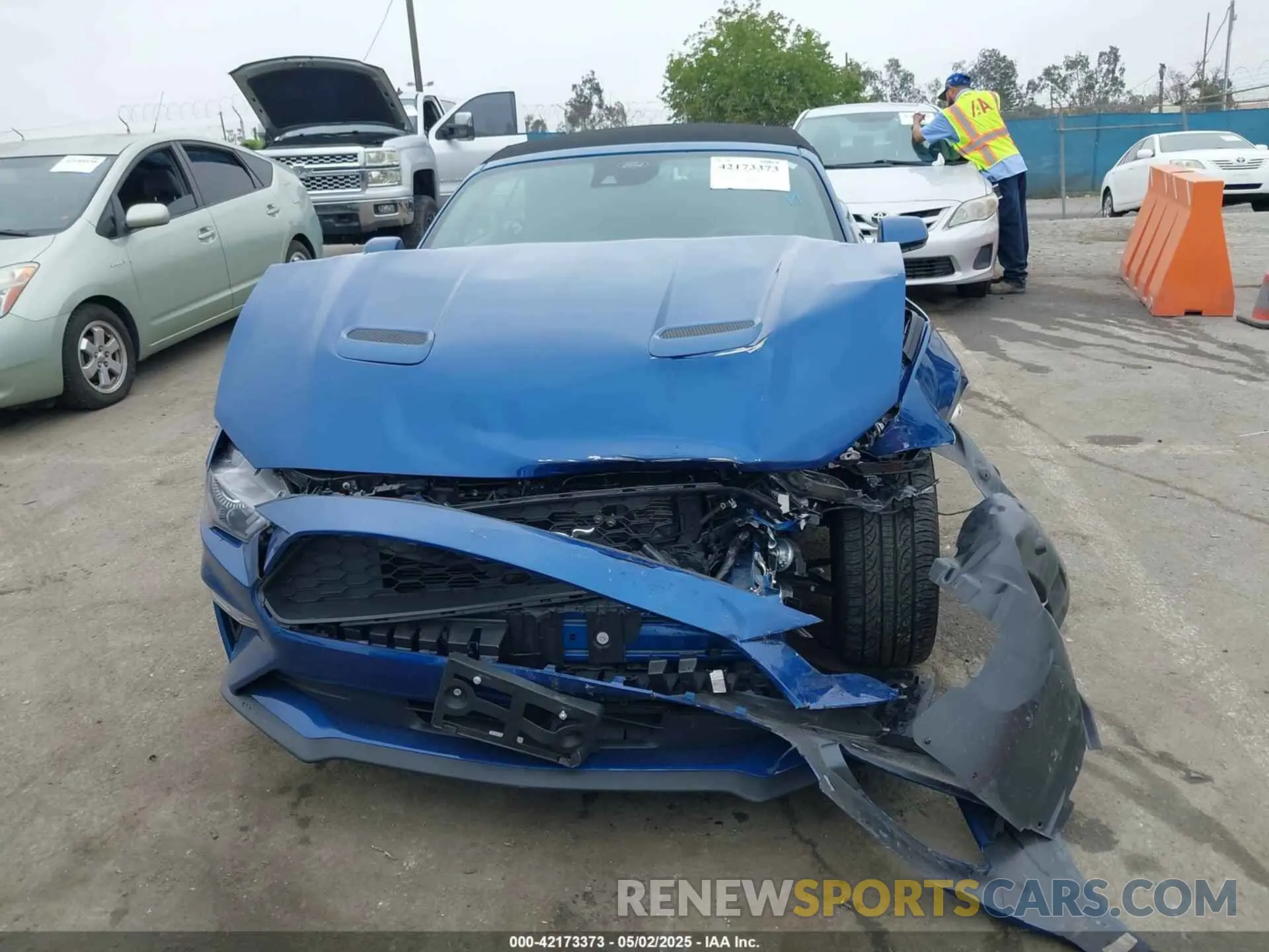12 Фотография поврежденного автомобиля 1FATP8UH7N5144894 FORD MUSTANG 2022