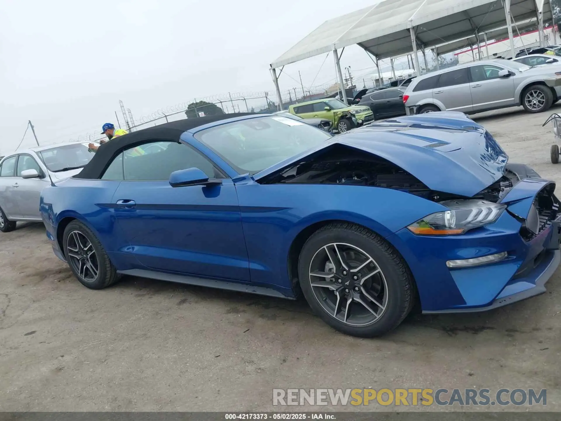 13 Фотография поврежденного автомобиля 1FATP8UH7N5144894 FORD MUSTANG 2022