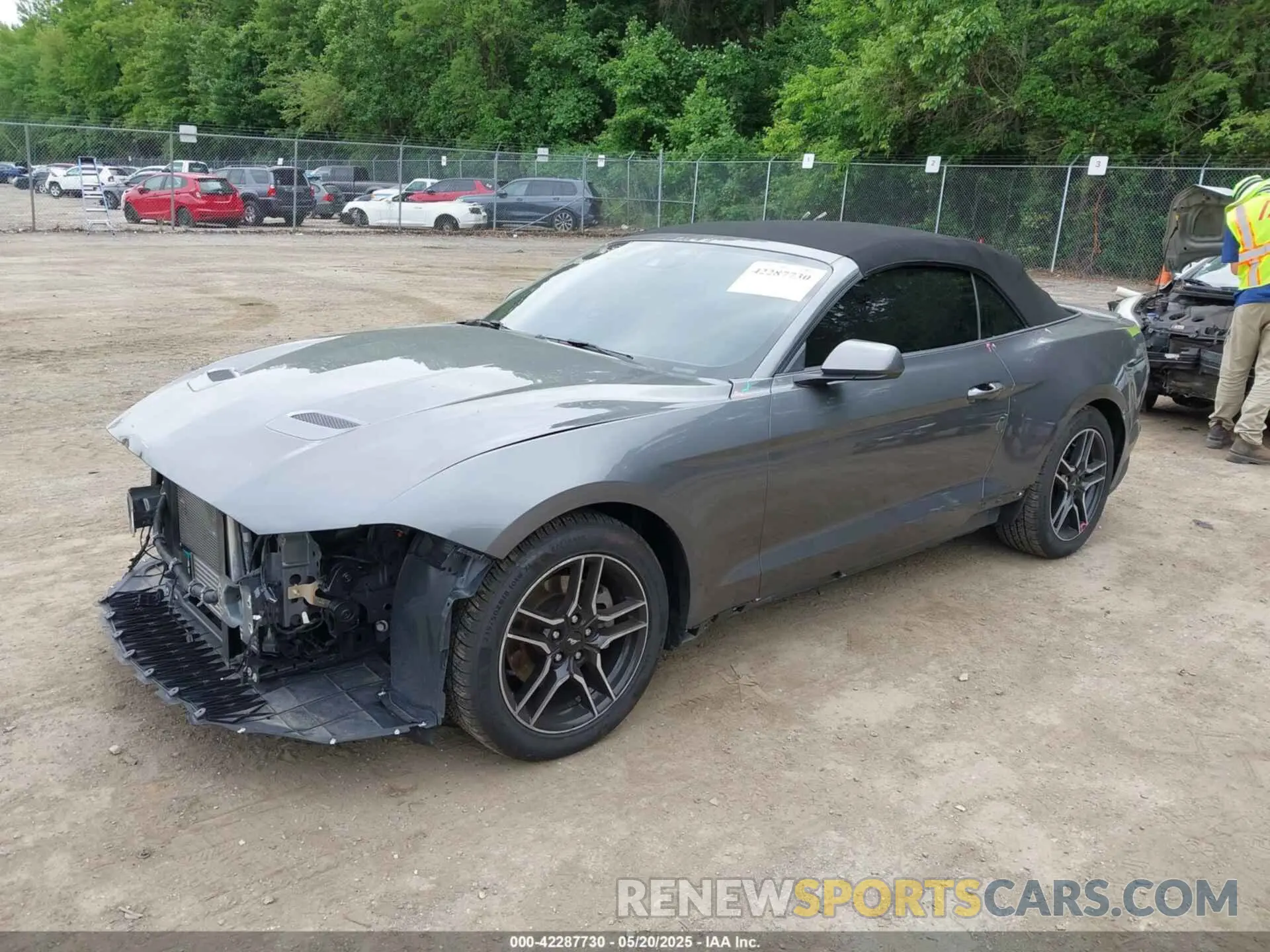 2 Фотография поврежденного автомобиля 1FATP8UH8N5106560 FORD MUSTANG 2022