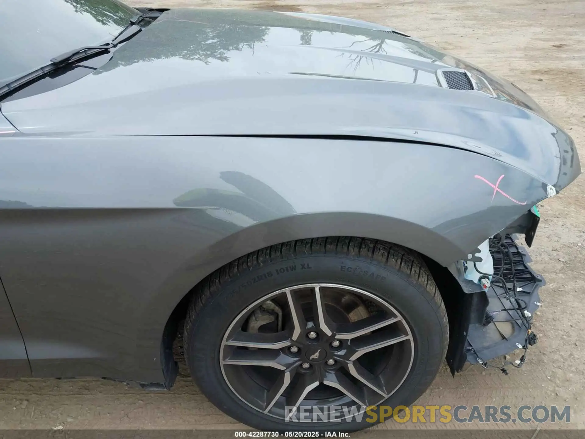 6 Фотография поврежденного автомобиля 1FATP8UH8N5106560 FORD MUSTANG 2022