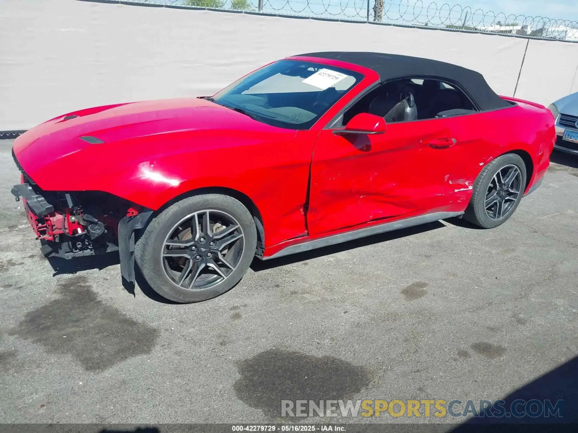 6 Photograph of a damaged car 1FATP8UHXN5119035 FORD MUSTANG 2022
