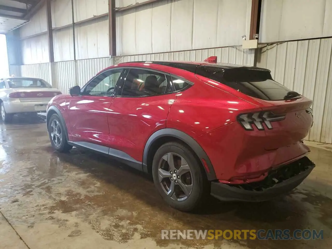 2 Photograph of a damaged car 3FMTK1SS9NMA47670 FORD MUSTANG 2022