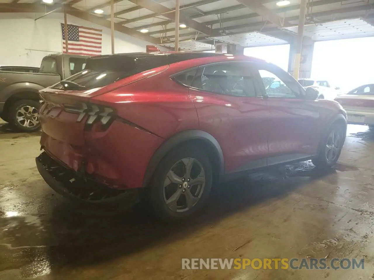 3 Photograph of a damaged car 3FMTK1SS9NMA47670 FORD MUSTANG 2022