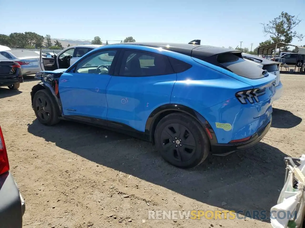 2 Photograph of a damaged car 3FMTK2R7XNMA51024 FORD MUSTANG 2022