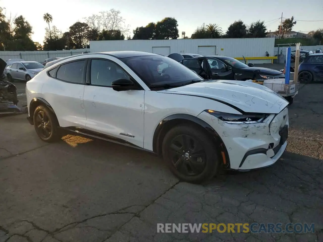 4 Фотография поврежденного автомобиля 3FMTK2SU9NMA58255 FORD MUSTANG 2022