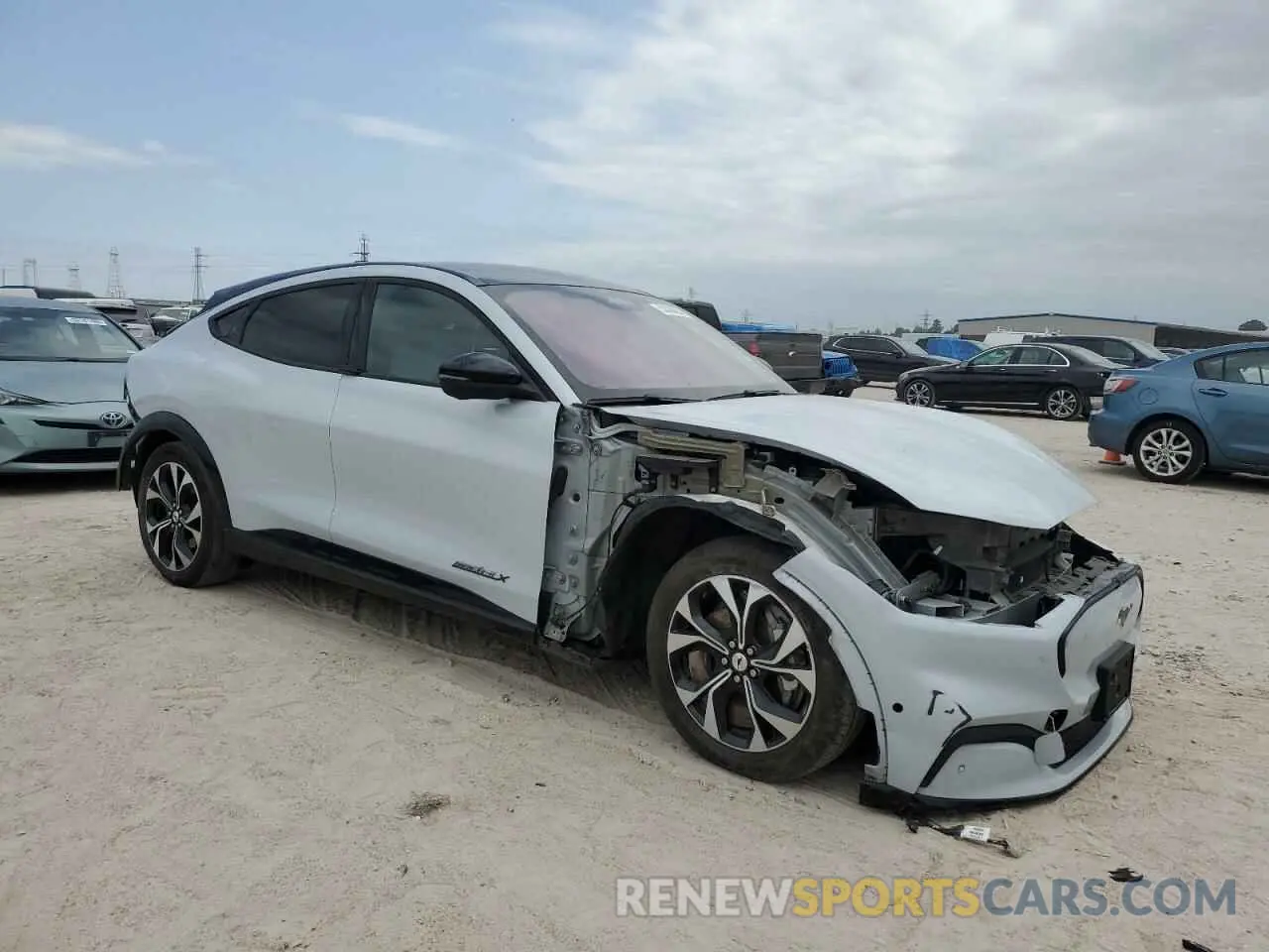 4 Фотография поврежденного автомобиля 3FMTK3R7XNMA02203 FORD MUSTANG 2022