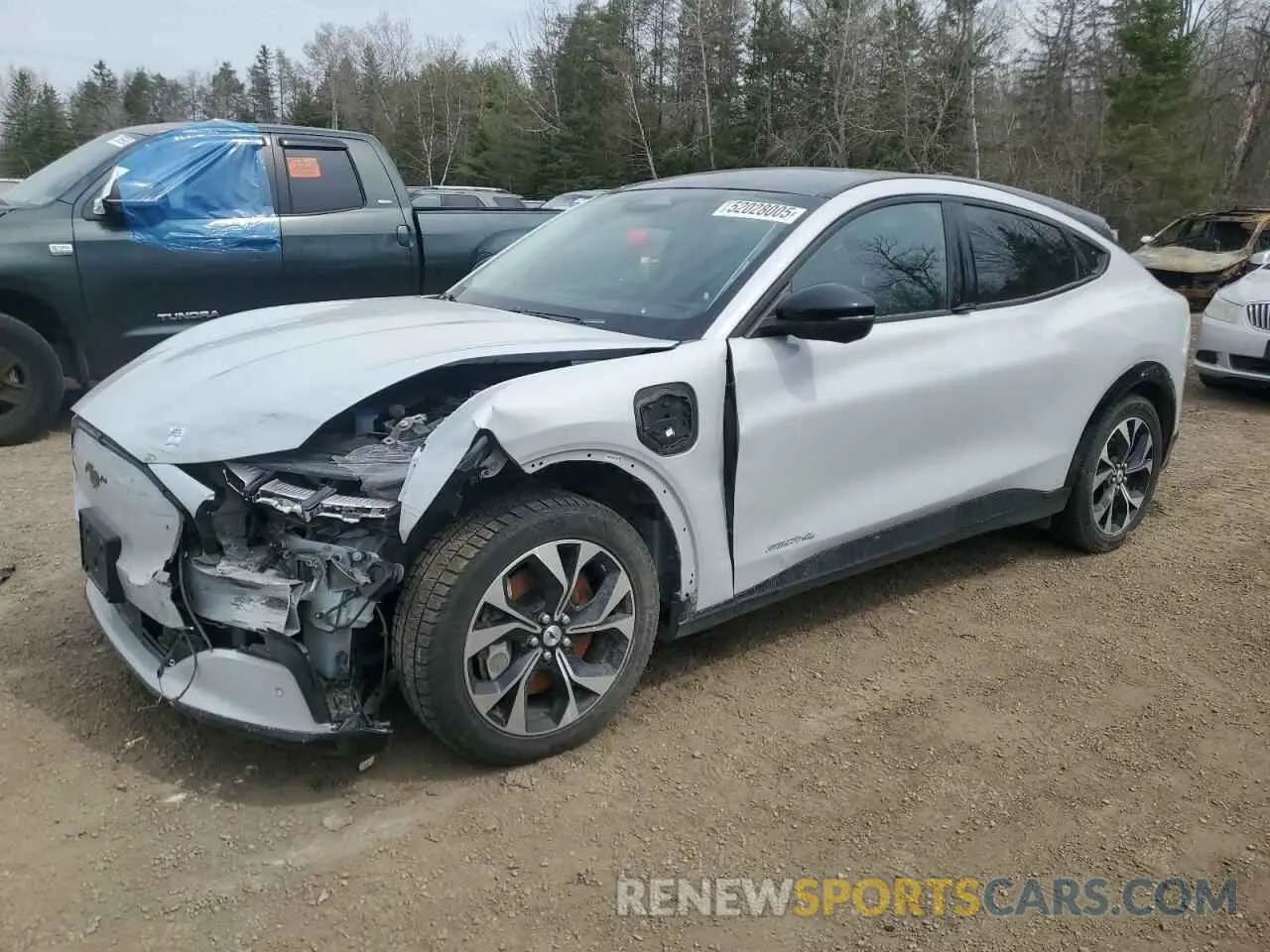 1 Photograph of a damaged car 3FMTK3SS6NMA44222 FORD MUSTANG 2022