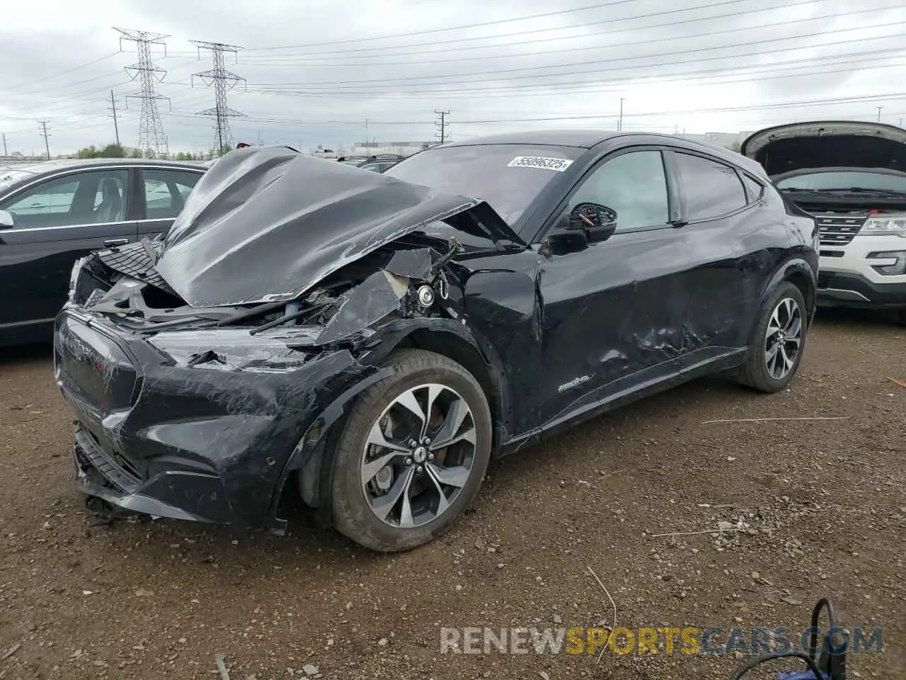1 Photograph of a damaged car 3FMTK3SU6NMA23632 FORD MUSTANG 2022