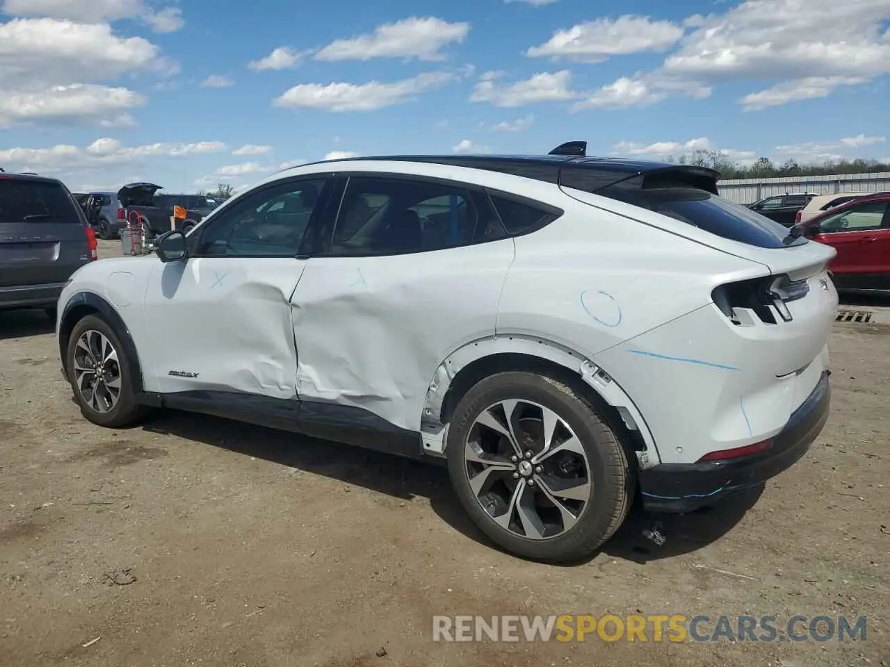 2 Фотография поврежденного автомобиля 3FMTK3SU7NMA15409 FORD MUSTANG 2022