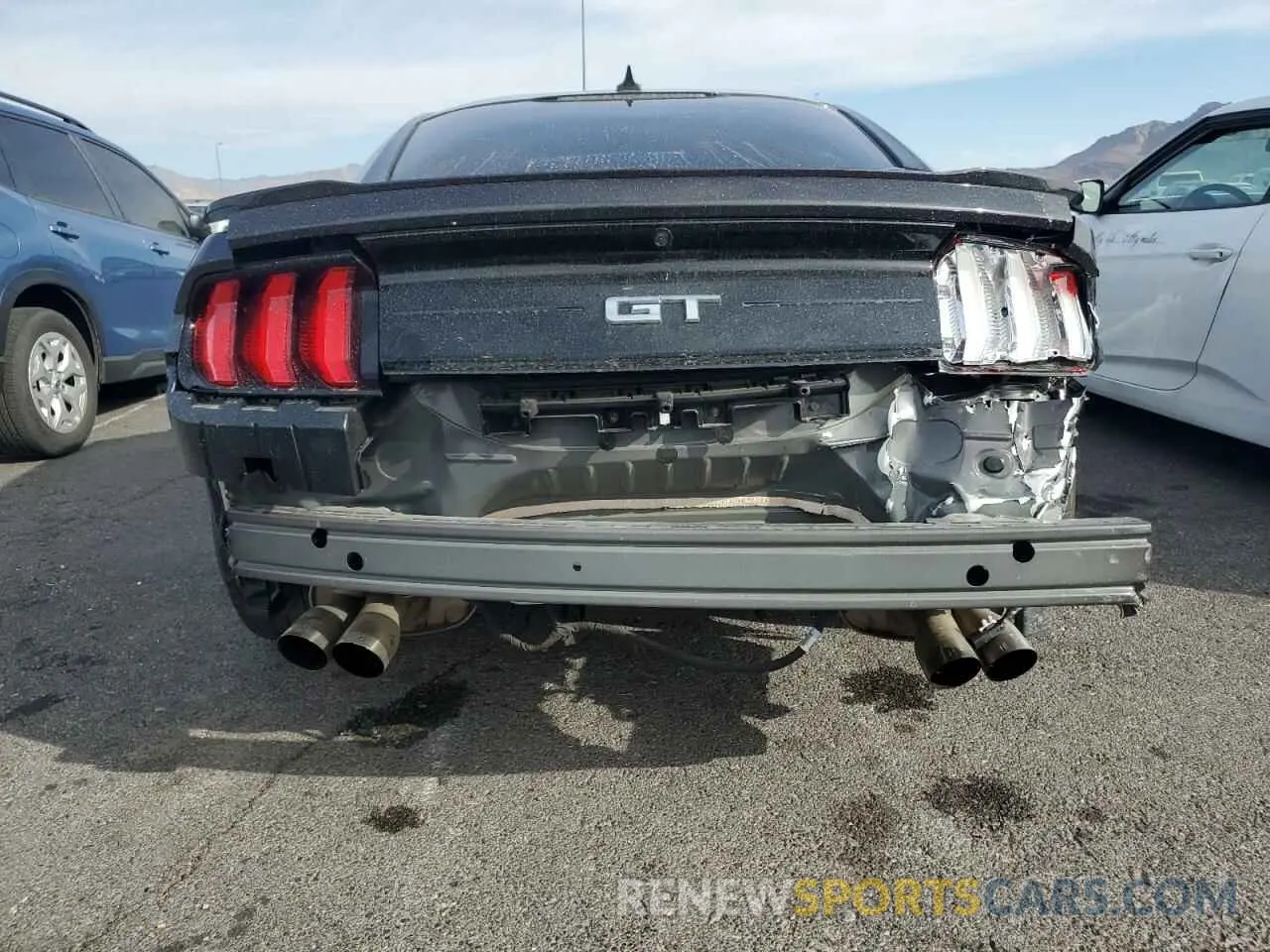 6 Фотография поврежденного автомобиля 1FA6P8CF0P5300306 FORD MUSTANG 2023