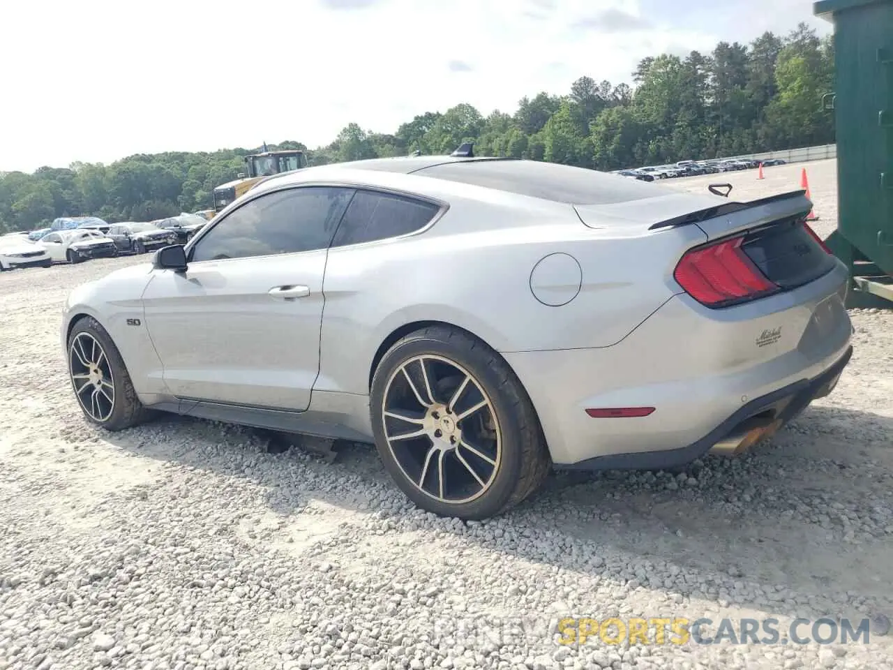 2 Фотография поврежденного автомобиля 1FA6P8CF0P5300998 FORD MUSTANG 2023