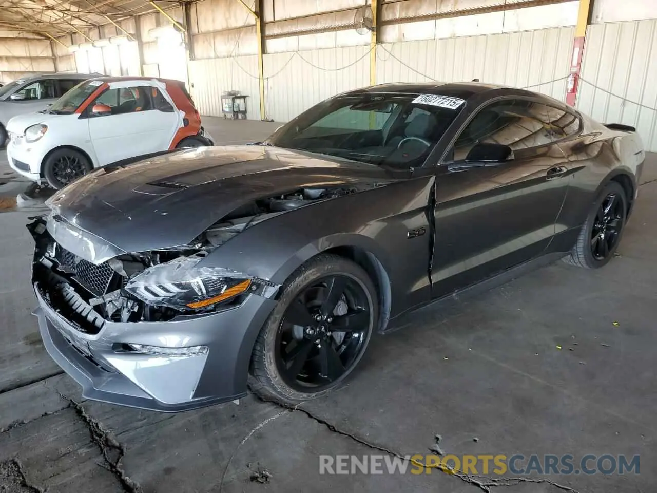 1 Фотография поврежденного автомобиля 1FA6P8CF0P5304291 FORD MUSTANG 2023
