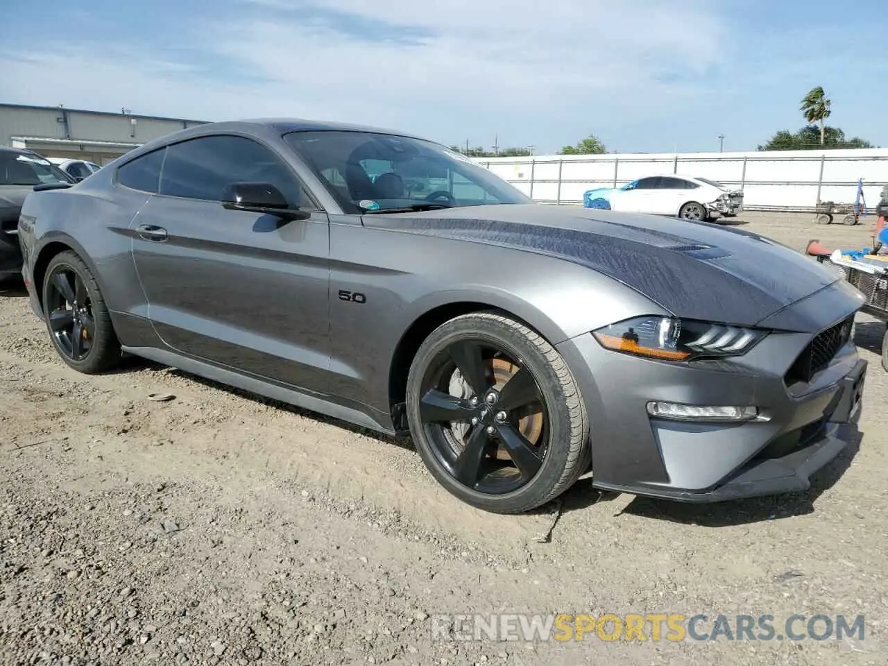 4 Photograph of a damaged car 1FA6P8CF0P5304565 FORD MUSTANG 2023