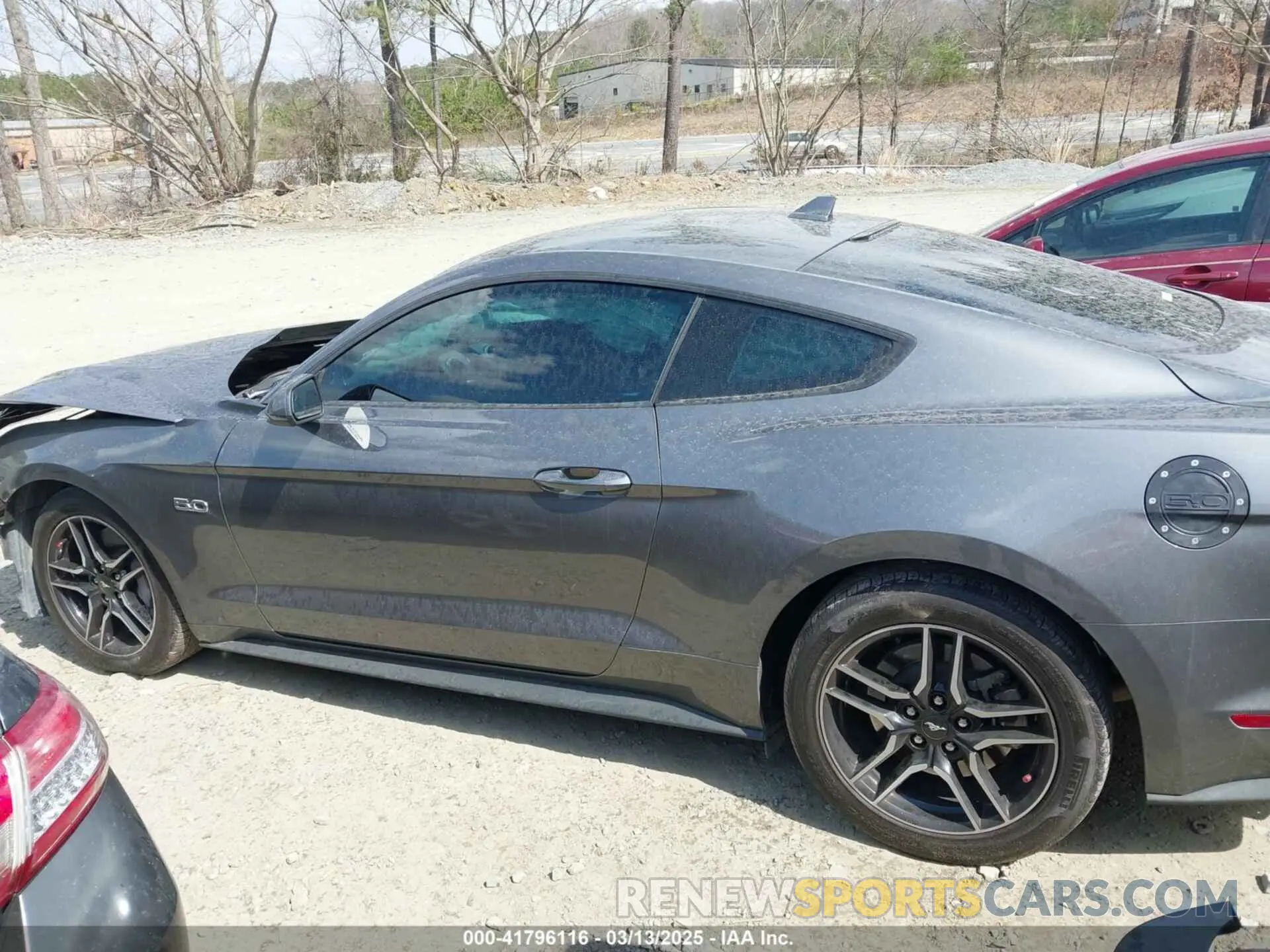 14 Photograph of a damaged car 1FA6P8CF1P5301691 FORD MUSTANG 2023